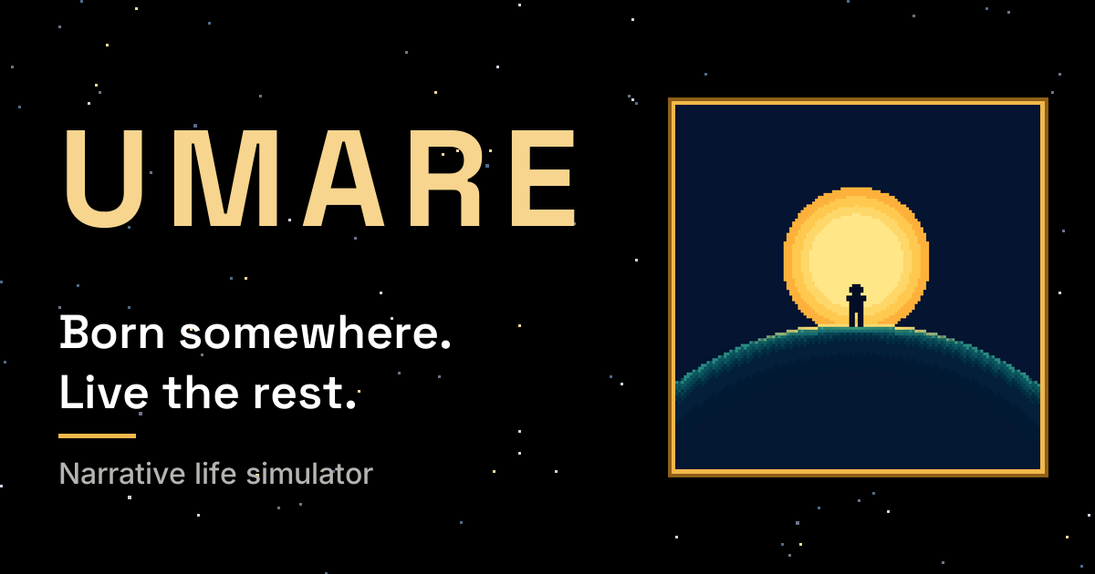 UMARE share image: the title, the tagline and the icon.